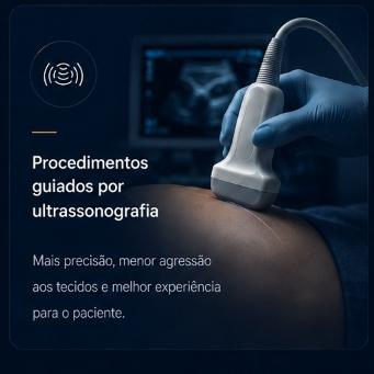 Procedimentos guiados por ultrassonografia