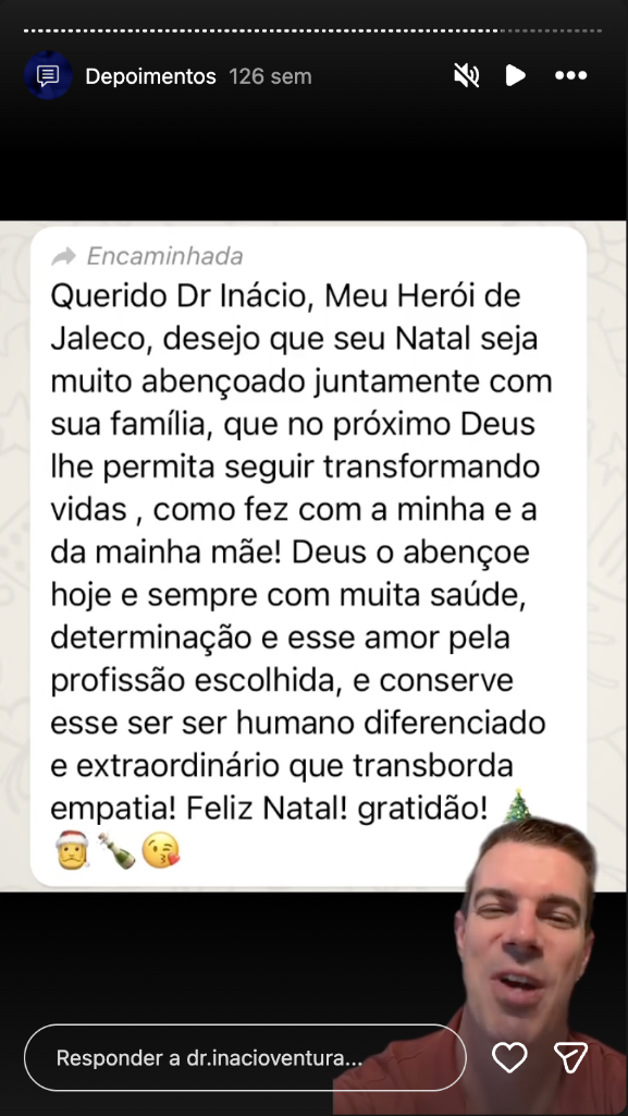 Mensagem de WhatsApp