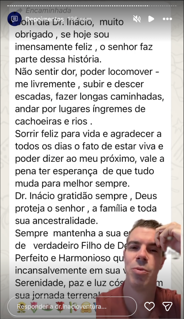 Mensagem de WhatsApp